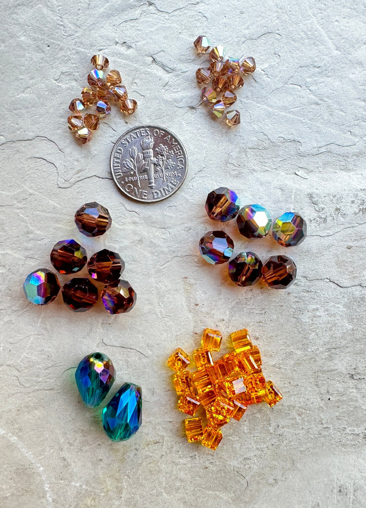 CLOSEOUT LOT of Swarovski Chrystal Beads - Mixed Lots