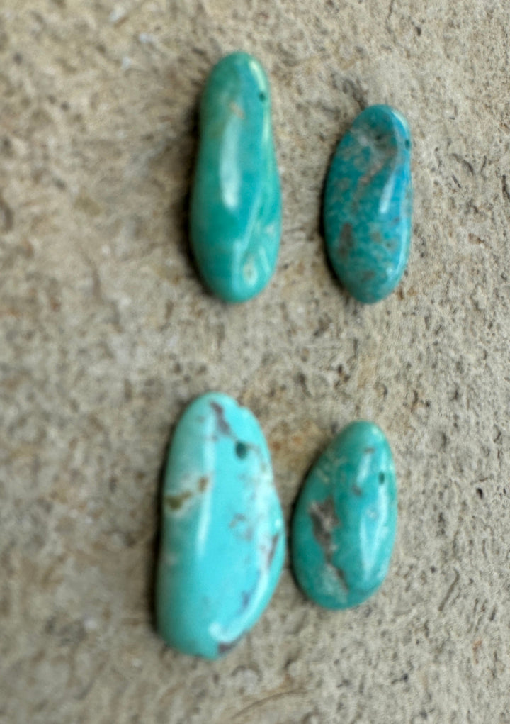 Elisa (Mexico) Turquoise Long Focal Pendant Beads (Select