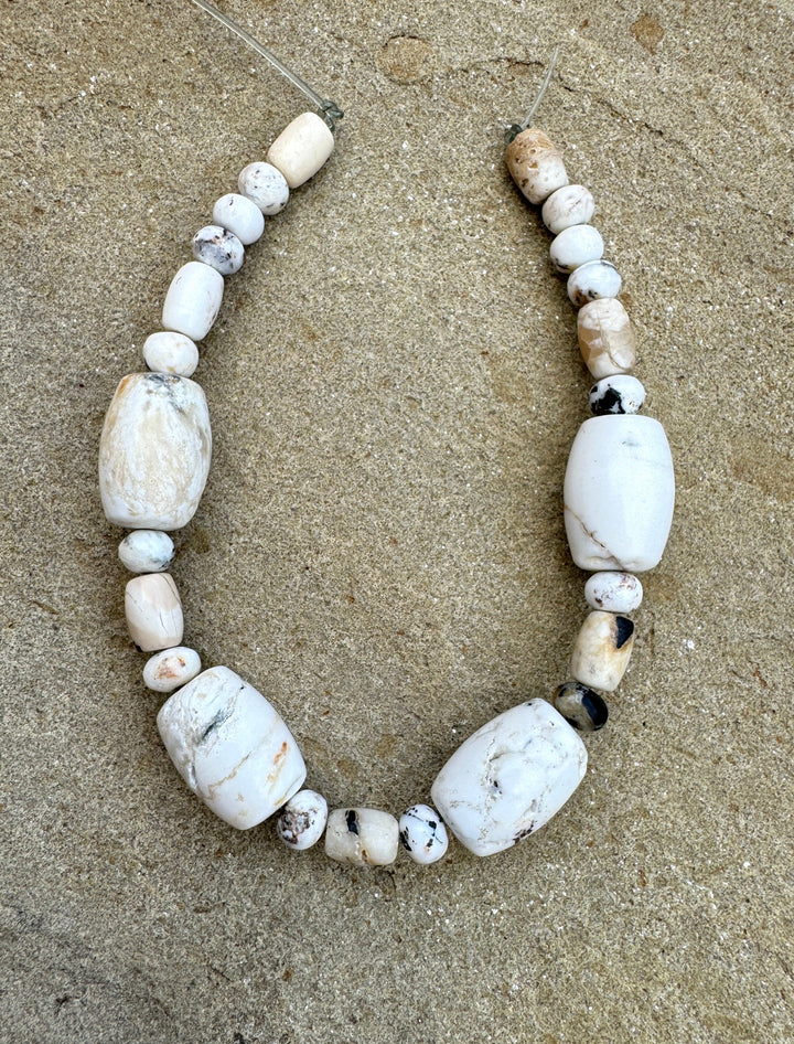 RARE High Quality White Buffalo Mixed Shape Designer