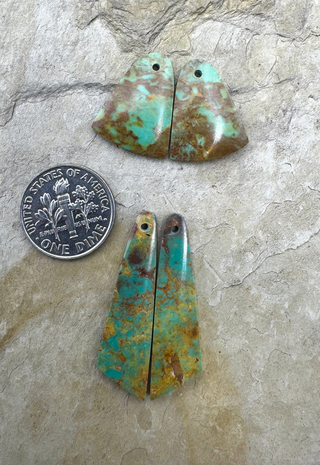 RARE Kingman Old Hardy Pit Turquoise (Nevada) Matching