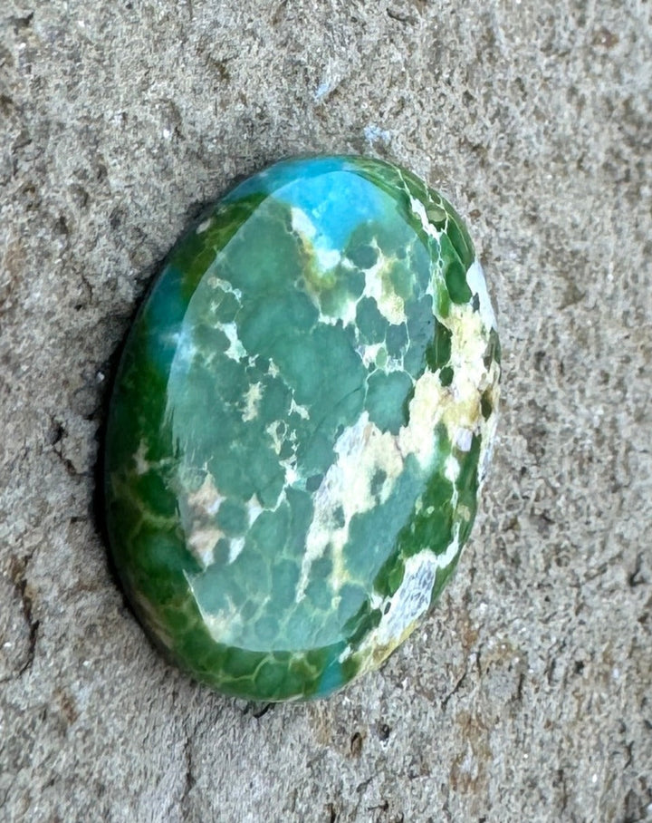 RARE Sonoran Gold Turquoise (Mex) Round Cabochon 20mm