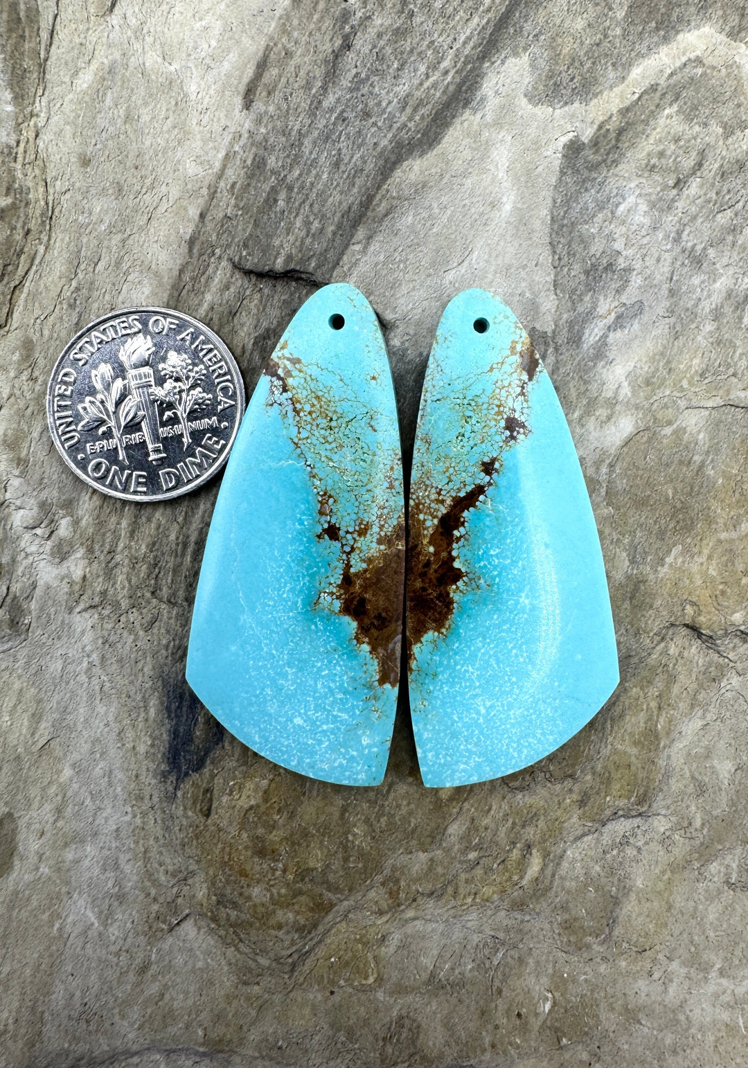 RARE Unique Number 8 Turquoise (Nevada) BIG Matching